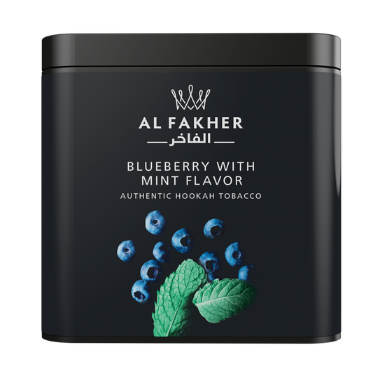 Alfakher 1kg blueberry with mint(50g/1000g)