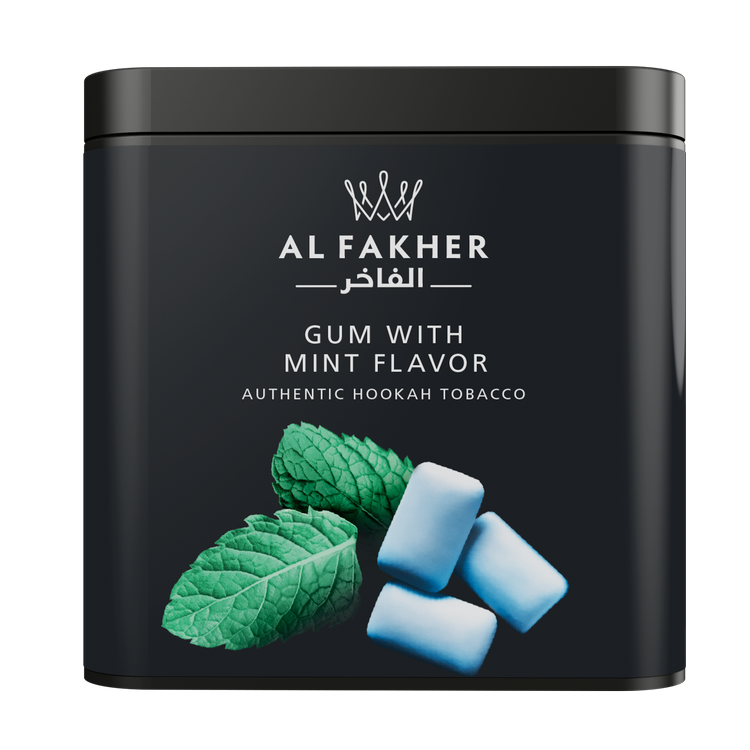 Alfakher 1kg gum with mint(50g/1000g)