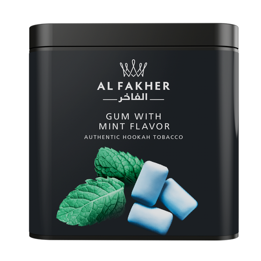 Alfakher 1kg gum with mint(50g/1000g)