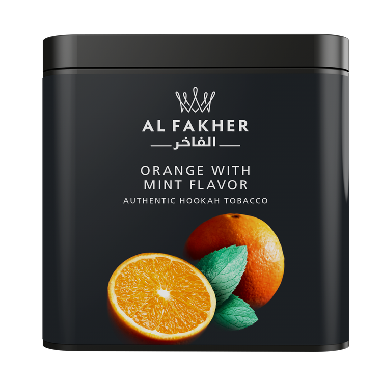 Alfakher 1kg orange with mint(50g/1000g)