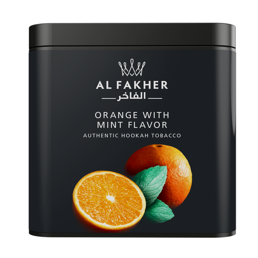 Alfakher 1kg orange with mint(50g/1000g)